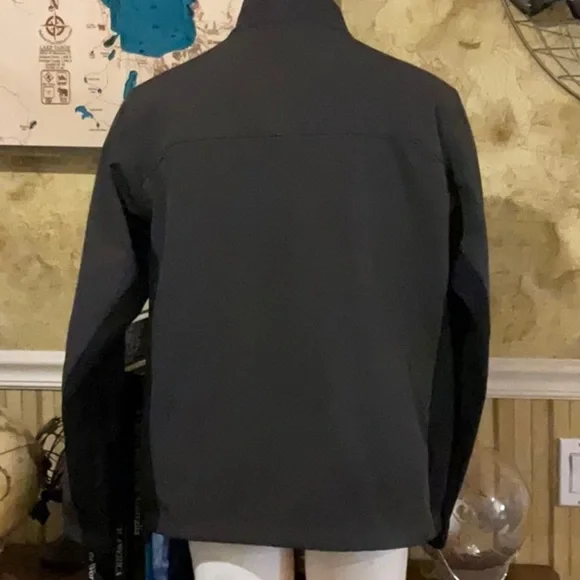 Hawke & Co Men's Charcoal Softshell Jacket. FLAW. XL. - Picture 4 of 11